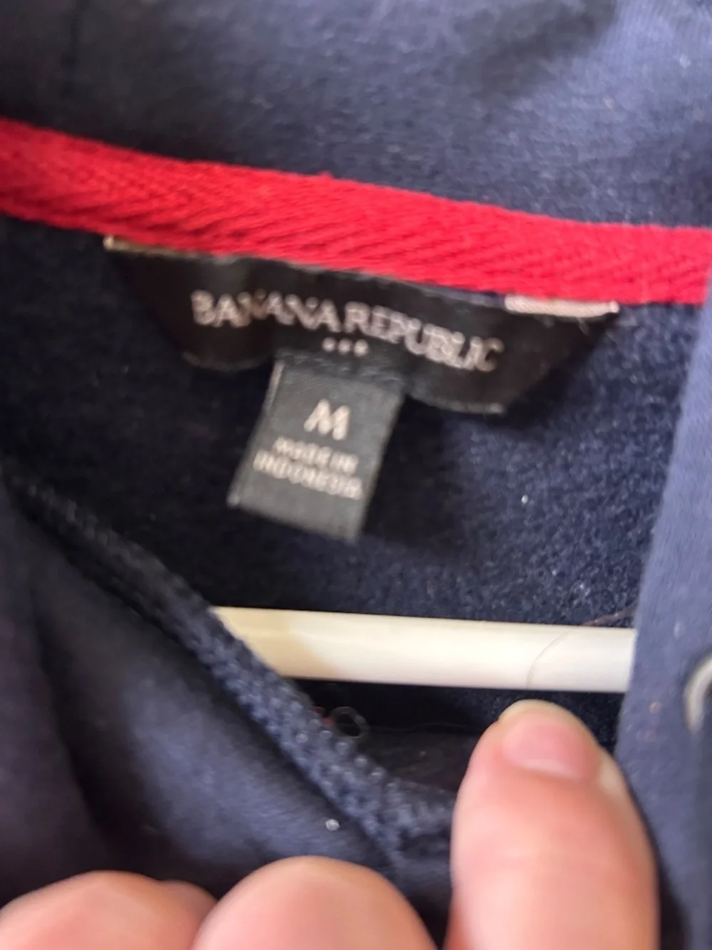Banana Republic Logo Hooded Sweatshirt - Picture 3 of 4